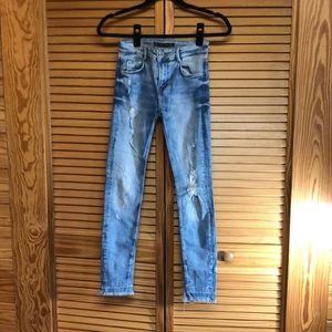 Zara Trafaluc Denim Ankle Biter Jeans